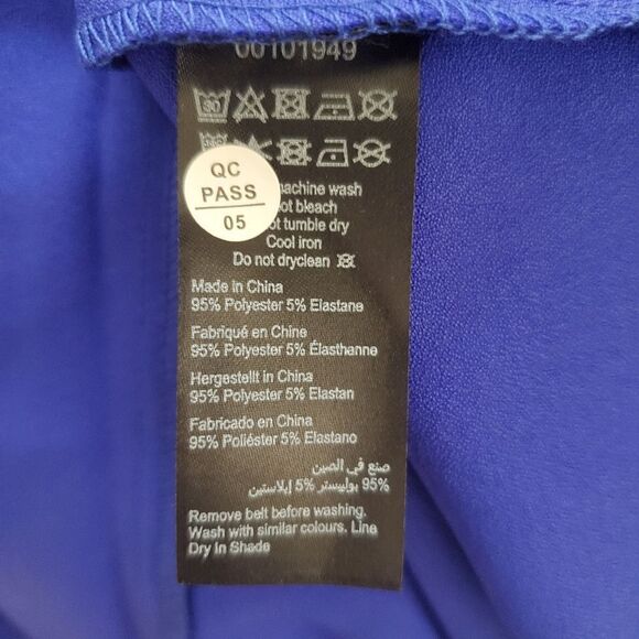 NEW! City Chic | 'Vintage Veroni' Fit & Fare Dress - size 22W in Blue - Picture 12 of 12